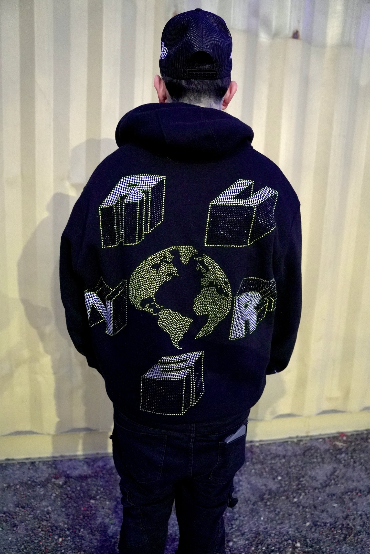 World Zip Up Hoodie