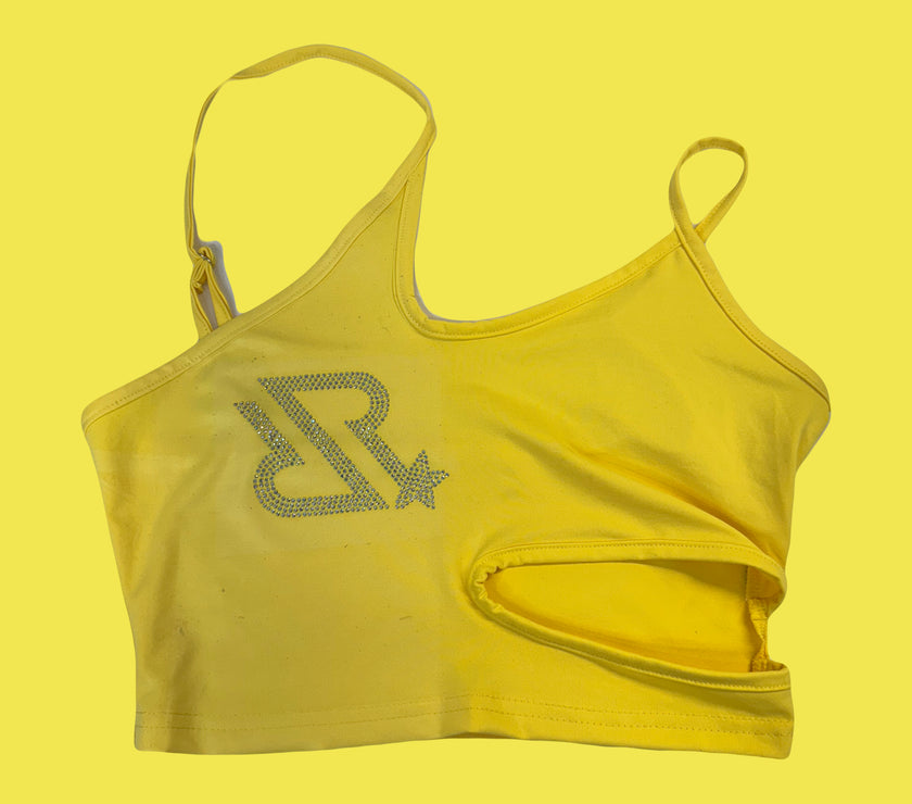 Crop Top RR Logo Rhinestone (Woman’s)