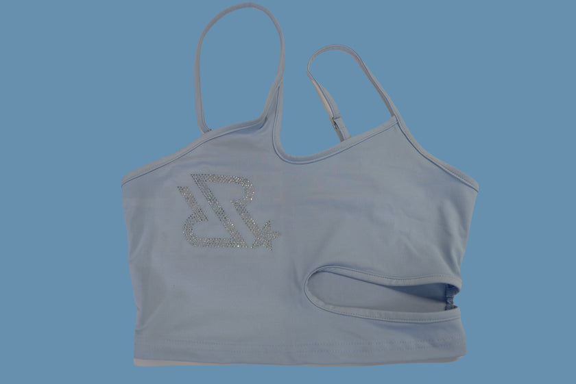 Crop Top RR Logo Rhinestone (Woman’s)