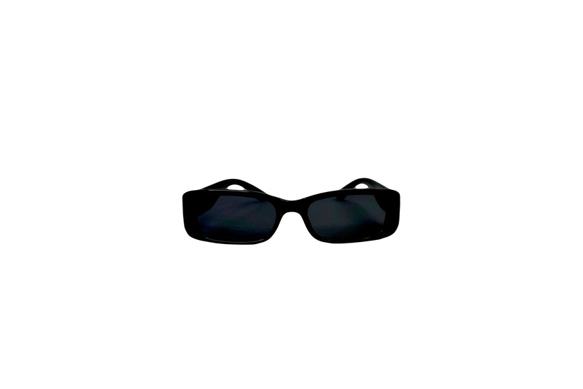 Sun Glasses-  RR Logo , w/ Dark Lenses, Black or white Frames