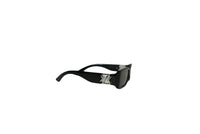 Sun Glasses-  RR Logo , w/ Dark Lenses, Black or white Frames