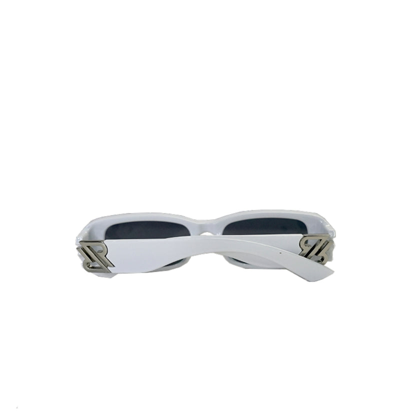 Sun Glasses-  RR Logo , w/ Dark Lenses, Black or white Frames