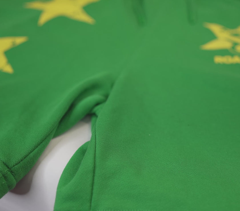 Green Shorts w/ Yellow Star Logo